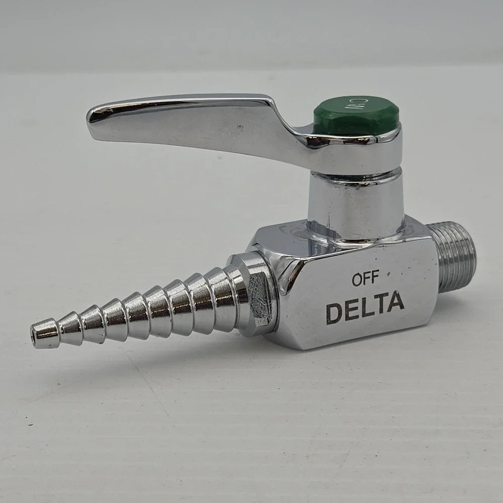 Delta Wall-mount Ball Valve Hose in ChromeModel#: W6200CW